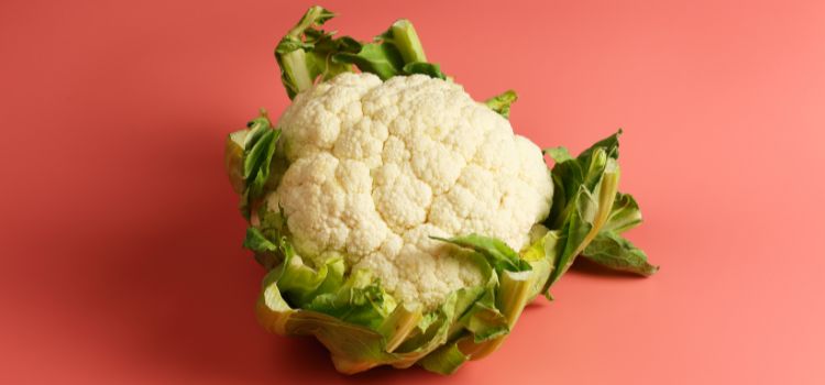 A full head of cauliflower